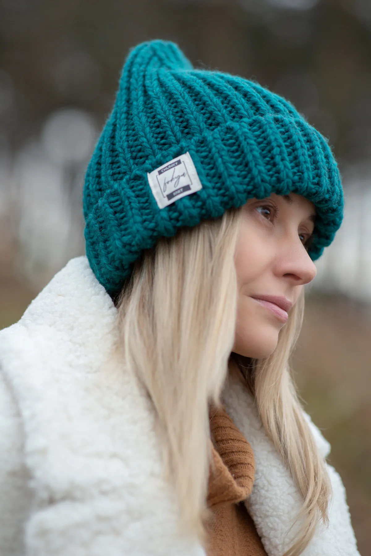 Czapki>Fobya Czapka chunky knit F1511