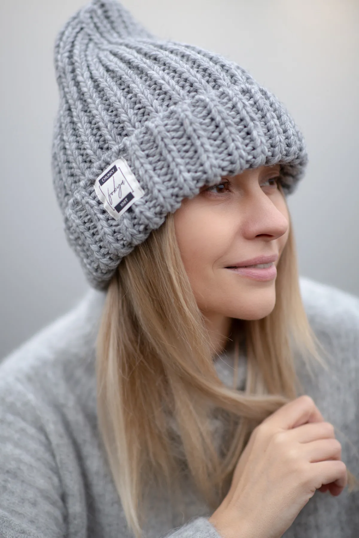 Czapki>Fobya Czapka Chunky Knit F1519