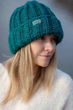 Czapki | Czapka I Szalik>Fobya Czapka o grubym splocie chunky knit F1554